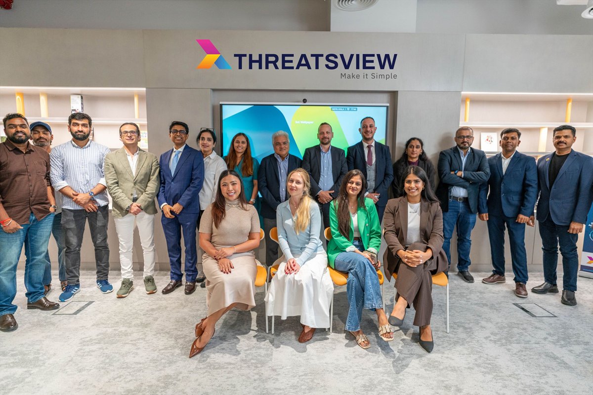 Attendees and panellists at the ThreatsView Are You Breach Safe? session at AWS Space, DIFC Dubai, June 2026.